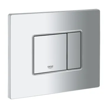 Taustiņš montāžas rāmim Grohe Skate Cosmo duo, 156x197 mm, horizontāls/vertikāls, matēts hroms Taustiņš montāžas rāmim Grohe Skate Cosmo duo, 156x197 mm, horizontāls/vertikāls, matēts hroms