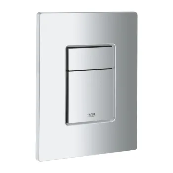Taustiņš montāžas rāmim Grohe Skate Cosmo duo, 156x197 mm, horizontāls/vertikāls, matēts hroms Taustiņš montāžas rāmim Grohe Skate Cosmo duo, 156x197 mm, horizontāls/vertikāls, matēts hroms