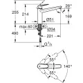 GROHE Eurodisc Cosmo Virtuves izlietnes jaucējkrāns 33770002