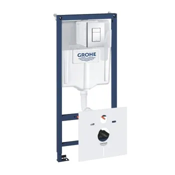 Tualetes poda komplekts Grohe taustiņš Skate Cosmo hroms 38732000, stiprinājumi, blīve, Grohe fresh,