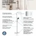 GROHE VITALIO START Dušas sistēma 250 Cube, 26696000