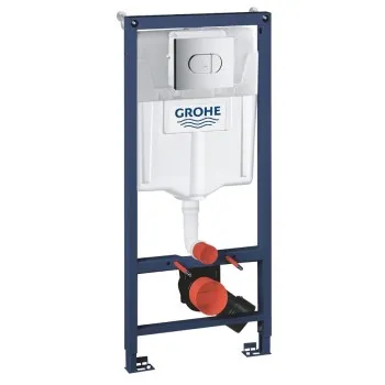 Tualetes poda komplekts Grohe taustiņš Arena Cosmo hroms 38858000, stiprinājumi, 500x230 mm, h=1130 m