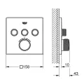 Grohe Grohtherm Dušas jaucējkrāna dekoratīvā daĮa, 29126000