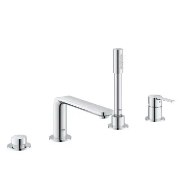 Vannas / Dušas maisītājs Grohe Lineare New, 4 caurumu, uz virsmas, hroms