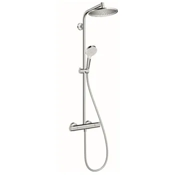 Dušas sistēma Hansgrohe Crometta S 240 1jet/Crometta Vario, ar termostatu  Hromēts