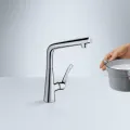Hansgrohe Metris Select Virtuves jaucējkrāns 320, 14883800
