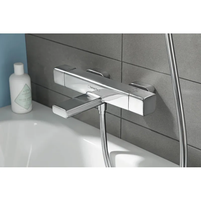 Hansgrohe Ecostat E Vannas/dušas termostats, hroms 15774000