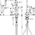 Hansgrohe Talis M54 Virtuves jaucējkrāns, 72802800