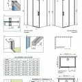 Radaway Dušas stūris taisnstūra Idea KDJ 120x90cm, 120L/90R