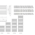 Instal Projekt Dvieļu žāvētājs CODE 400x613mm, antracīts