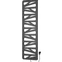 BIONIC 2 Elektriskais dvieļu žāvētājs 380x950mm 310W, antracīts