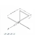Kame LED apgaismojums zem izlietnes ar sensoru 100cm, UWL/100