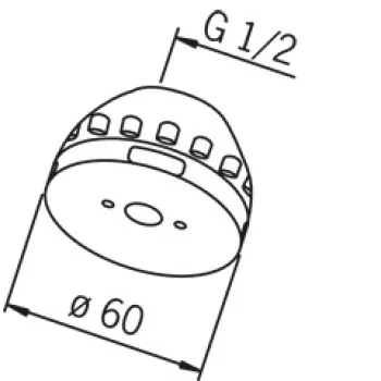 ORAS Dušas galviņa ar sietiņu 232002