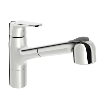 ORAS VEGA Virtuves jaucējkrāns ar izvelkamu izteku 1832FG