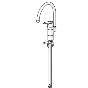 ORAS VEGA Virtuves jaucējkrāns 1838FG