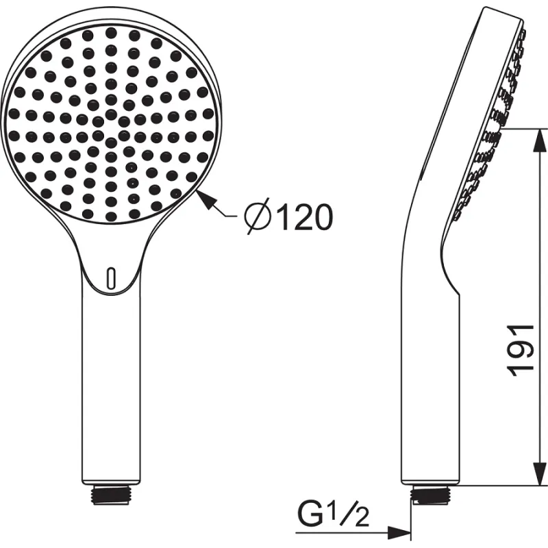 ORAS Rokas duša Hydractiva Digital Bluetooth, 242405