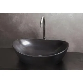 Izlietne PAA AMORE SilkStone 600x370mm Grafīta Izlietne PAA AMORE SilkStone 600x370mm Grafīta