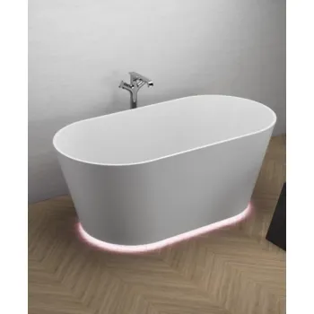 Polimat Brīvi stāvoša vanna IDA 150x75 cm, 00301