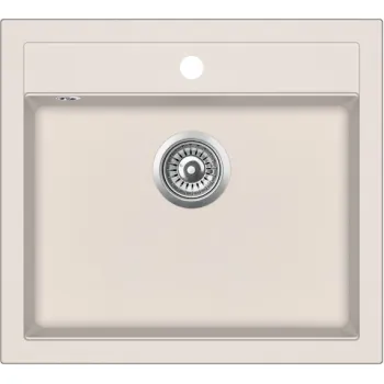 Aquasanita QUADRO Virtuves izlietne 565x510 mm SQQ100W-111 Aquasanita QUADRO Virtuves izlietne 565x510 mm SQQ100W-111