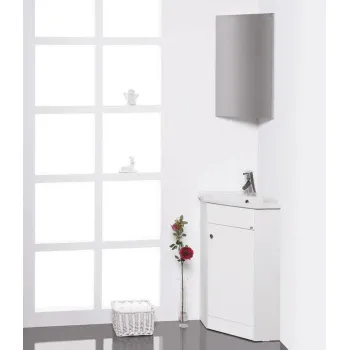 RB PIANO Vannas istabas stūra skapītis ar izlietni, VA40K-1 RB PIANO Vannas istabas stūra skapītis ar izlietni, VA40K-1