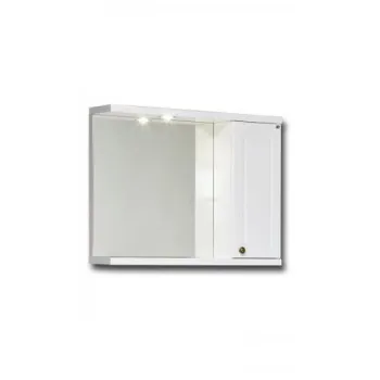 RB RETRO Vannas istabas spoguļskapītis ar apgsmojumu 74 cm RETV74