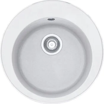 FRANKE Virtuves izlietne RONDA 51cm manual, ROG 610-41, glacier