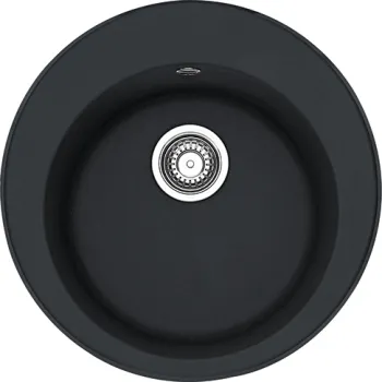 FRANKE Virtuves izlietne RONDA 51cm manual, ROG 610-41, onyx
