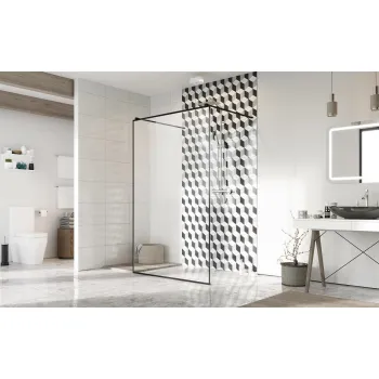 Radaway Dušas siena Modo New Black I Frame 120x200cm