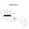 Radaway Dušas sifons D90 R580