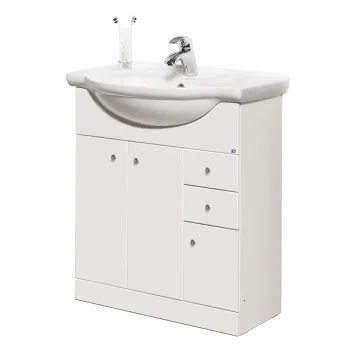 RB PIANO Vannas istabas skapītis ar izlietni 75cm VA75-1/P RB PIANO Vannas istabas skapītis ar izlietni 75cm VA75-1/P