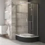 RAVAK Dušas kabīne pusapaļa BLCP4 Sabina 90x90