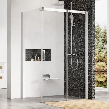 RAVAK Dušas kabīne MATRIX MSDPS 100x100cm R, spīdīgs