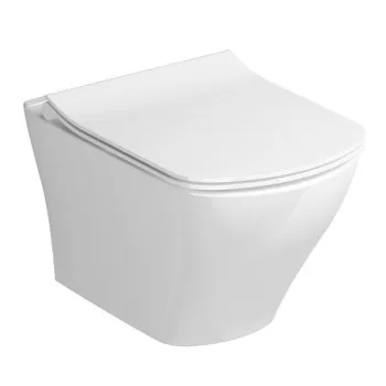 Ravak Classic Slim WC Soft Close poda vāks, balts X01673