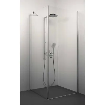 Stikla Serviss Dušas stūris kvadrātveida FASCINO 70x70cm
