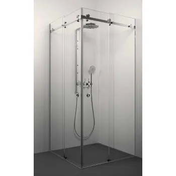 Stikla Serviss Dušas stūris kvadrātveida SABRINA 100x100cm