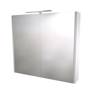 Raguvos Baldai Vannas istabas spoguļskapītis ar LED apgaismojumu 78.2 cm, 1402511