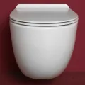 Simas Vignoni Rimless Piekaramais WC pods ar vāku,  VI18/F85/VI004