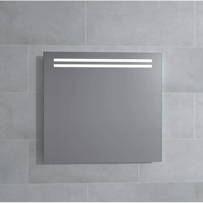 Stikla Serviss Spogulis ar LED apgaismojumu NADIA 60x80cm