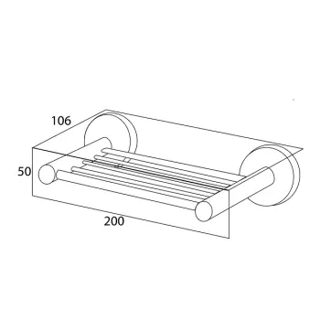 Tiger Boston Ziepju trauks, pulēts ner.tērauds