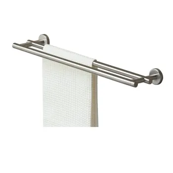 Tiger Boston Dubultais dvieļu turētājs, berzts ner.tērauds