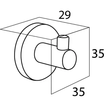 Tiger Boston Āķis mazais, pulēts ner.tērauds