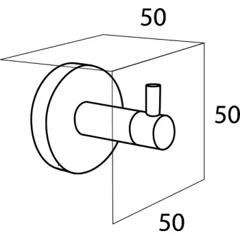 Tiger Boston Āķis lielais, berzts ner.tērauds