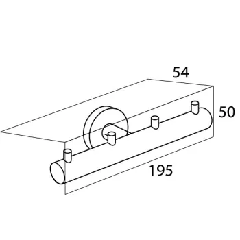 Tiger Boston Āķiu līste, berzts ner.tērauds