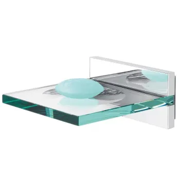 Tiger Safira Ziepju trauks, hroms/stikls