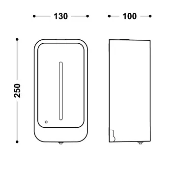 TRES Elektroniskais ziepju dozators 6V, 01240801