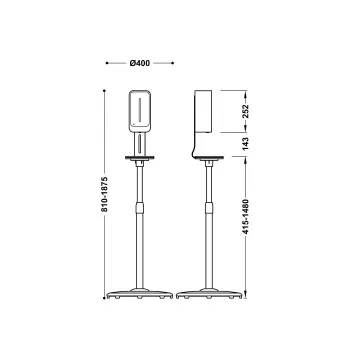 TRES Elektroniskais ziepju dozators 6V, 01240850