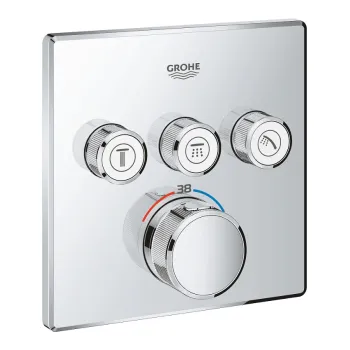 Vannas / Dušas maisītājs Grohe Grohtherm SmartControl iebūvējams 3 izvadi, hromēts  29126000