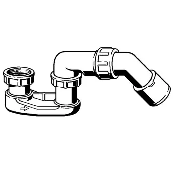 VIEGA Vannas/dušas sifons, 106263 VIEGA Vannas/dušas sifons, 106263