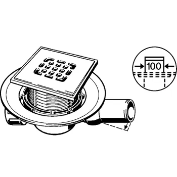 VIEGA Advantix vannas istabas traps 50, 557140 VIEGA Advantix vannas istabas traps 50, 557140