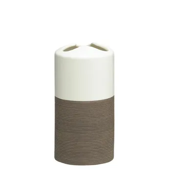 Sealskin Doppio Zobu birstes turētājs, brūns